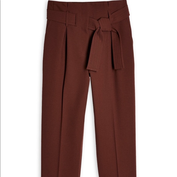 Topshop Belt Peg Pants - Picture 4 of 6